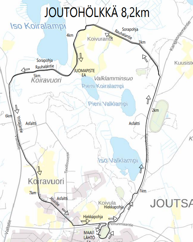 Joutohölkkäreitti